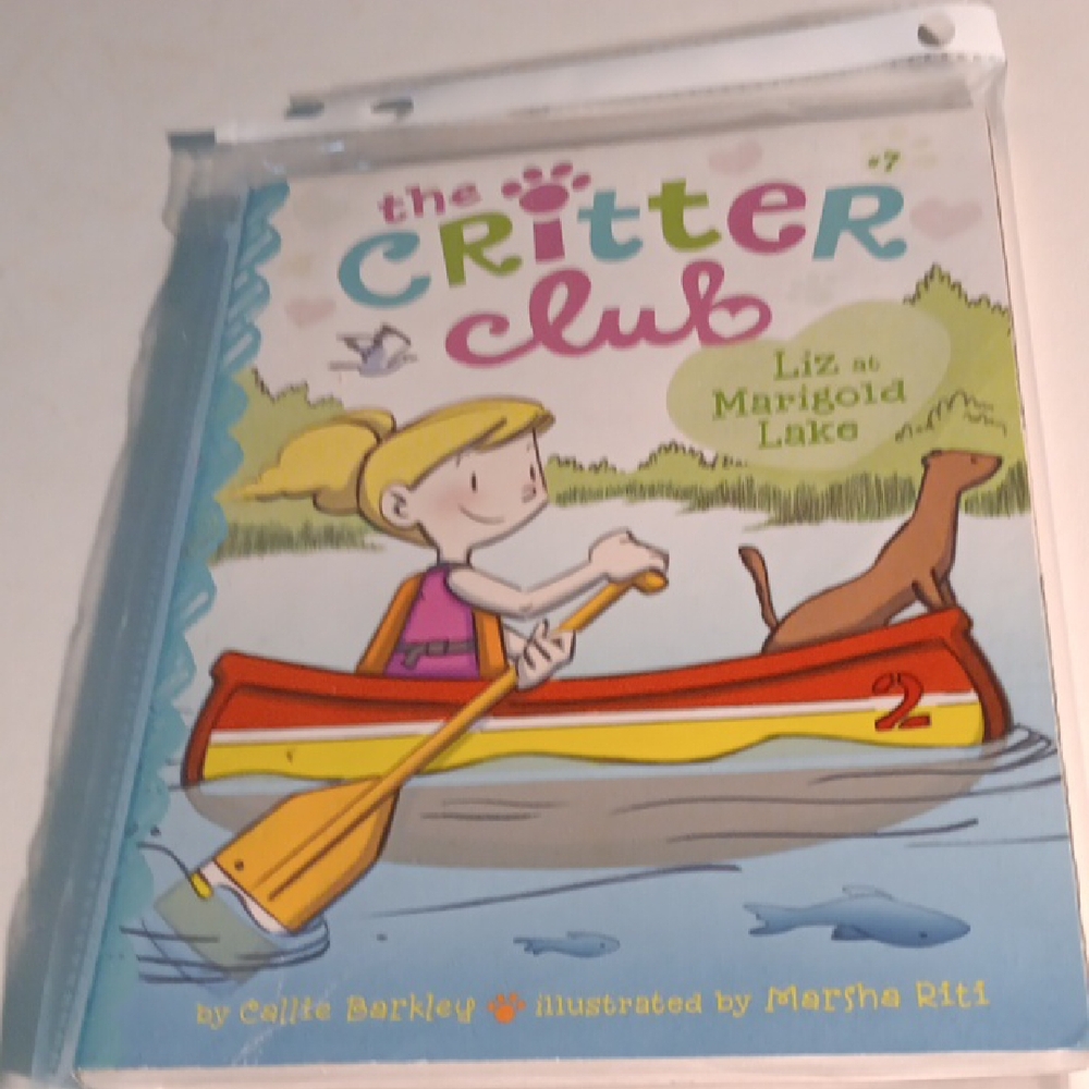 B17 - THE CRITTER CLUB - BOOK 7 - LIZ AT MARIGOLD LAKE
